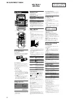 Предварительный просмотр 6 страницы Sony HCD-EC55 - Receiver System Service Manual