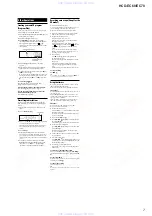 Preview for 7 page of Sony HCD-EC68 Service Manual