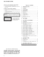 Предварительный просмотр 2 страницы Sony HCD-EC69 Service Manual