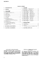 Preview for 2 page of Sony HCD-EC70  (MHC-EC70 Mini Hi-Fi System) Service Manual