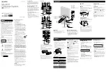 Предварительный просмотр 1 страницы Sony HCD-EC909iP - Compact Disc Receiver Component Operating Instructions