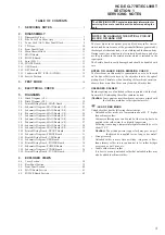 Предварительный просмотр 3 страницы Sony HCD-ECL77BT Service Manual