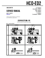 Предварительный просмотр 49 страницы Sony HCD-ED2 - Compact Disc Deck Receiver Service Manual