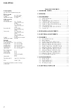 Preview for 2 page of Sony HCD-EP303 Service Manual