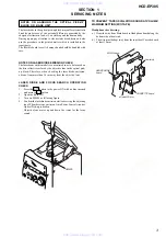 Preview for 3 page of Sony HCD-EP305 Service Manual