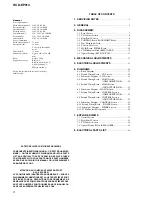 Preview for 2 page of Sony HCD-EP313 - Personal Component System Service Manual
