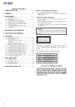 Preview for 2 page of Sony HCD-EP404 Service Manual