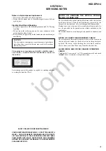 Предварительный просмотр 3 страницы Sony HCD-EP414 Service Manual