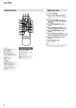 Предварительный просмотр 6 страницы Sony HCD-EP50 Service Manual