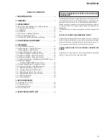 Preview for 3 page of Sony HCD-EX100 Service Manual