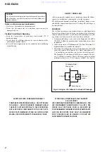 Preview for 2 page of Sony HCD-EX200 Service Manual