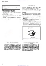 Предварительный просмотр 2 страницы Sony HCD-EX200 Service Manual