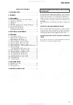 Preview for 3 page of Sony HCD-EX200 Service Manual