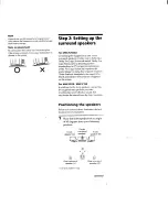 Preview for 7 page of Sony HCD-F250AV - Compact Disc Receiver System Operating Instructions Manual