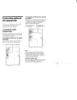 Preview for 14 page of Sony HCD-F250AV - Compact Disc Receiver System Operating Instructions Manual