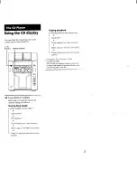 Preview for 25 page of Sony HCD-F250AV - Compact Disc Receiver System Operating Instructions Manual