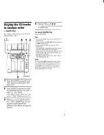 Предварительный просмотр 27 страницы Sony HCD-F250AV - Compact Disc Receiver System Operating Instructions Manual