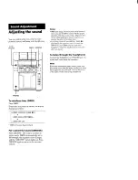 Preview for 41 page of Sony HCD-F250AV - Compact Disc Receiver System Operating Instructions Manual