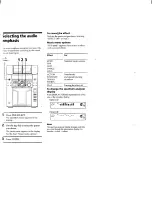 Предварительный просмотр 42 страницы Sony HCD-F250AV - Compact Disc Receiver System Operating Instructions Manual