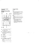 Preview for 48 page of Sony HCD-F250AV - Compact Disc Receiver System Operating Instructions Manual