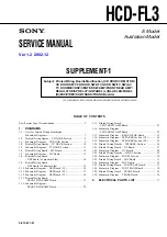 Предварительный просмотр 117 страницы Sony HCD-FL3 Service Manual