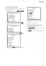 Предварительный просмотр 25 страницы Sony HCD-FX10 - Dvd/sacd Component For Dream System Service Manual