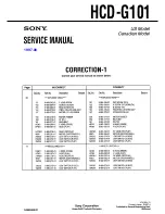 Предварительный просмотр 48 страницы Sony HCD-G101 Service Manual