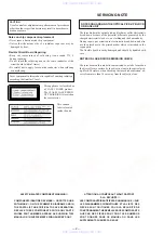 Предварительный просмотр 2 страницы Sony HCD-G1300 Service Manual