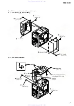 Предварительный просмотр 7 страницы Sony HCD-GB3 Service Manual