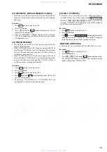 Предварительный просмотр 19 страницы Sony HCD-GN600 Service Manual