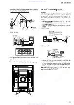 Предварительный просмотр 21 страницы Sony HCD-GN600 Service Manual