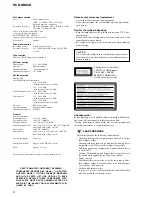 Предварительный просмотр 2 страницы Sony HCD-GN88D Service Manual