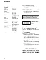 Preview for 2 page of Sony HCD-GNX600 Service Manual