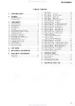 Preview for 3 page of Sony HCD-GNX600 Servise Manual