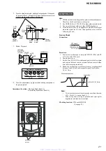 Preview for 21 page of Sony HCD-GNX600 Servise Manual