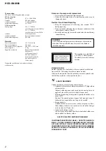 Preview for 2 page of Sony HCD-GNX660 Service Manual