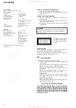 Preview for 2 page of Sony HCD-GNX660 Servise Manual