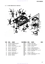 Предварительный просмотр 67 страницы Sony HCD-GNX660 Servise Manual