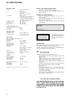 Preview for 2 page of Sony HCD-GNX780 Service Manual