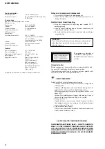 Preview for 2 page of Sony HCD-GNX88 Service Manual