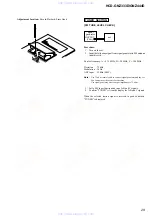 Предварительный просмотр 29 страницы Sony HCD-GNZ333D Service Manual