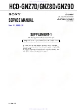 Предварительный просмотр 103 страницы Sony HCD-GNZ7D Service Manual