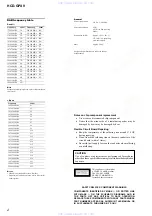 Preview for 2 page of Sony HCD-GPX9 Service Manual