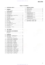 Preview for 3 page of Sony HCD-GPX9 Service Manual