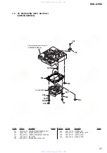 Предварительный просмотр 57 страницы Sony HCD-GPX9 Service Manual