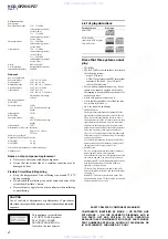 Предварительный просмотр 2 страницы Sony HCD-GPZ6 Service Manual