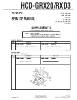 Preview for 55 page of Sony HCD-GRX20 Service Manual