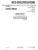 Предварительный просмотр 47 страницы Sony HCD-GRX3 Service Manual