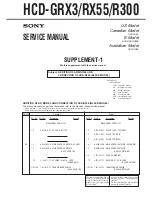 Предварительный просмотр 51 страницы Sony HCD-GRX3 Service Manual