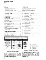 Preview for 2 page of Sony HCD-GS10 Service Manual